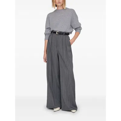 Anine Bing Cashmere Sweaters In Gray