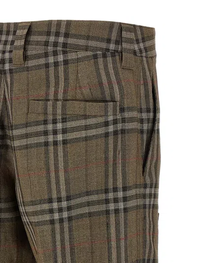 Burberry Cargo Pant With Embroidered Viscose Blend