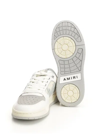 Amiri Classic Panelled Grained Leather Sneakers