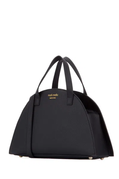 Meli Melo Black Logo-print Tote