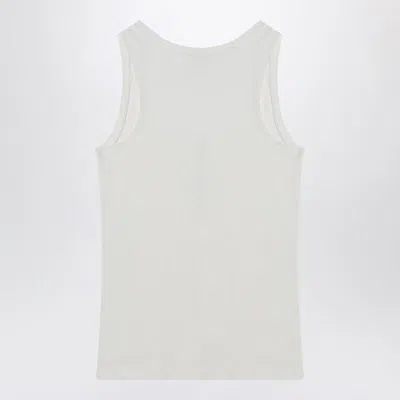 ANINE BING ANINE BING ALESSIA IVORY TANK TOP 