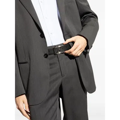 Brioni Signature Buckle Dress Belt