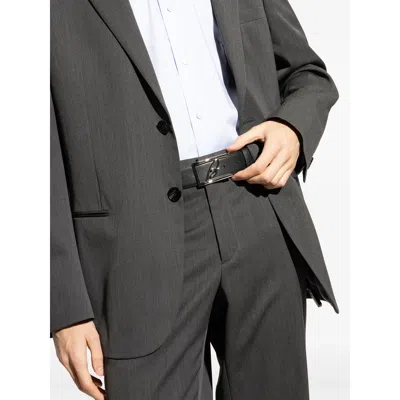 Brioni Signature Buckle Dress Belt