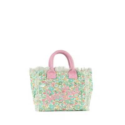 Mc2 Saint Barth Colette Cotton Canvas Bag With All Over Betsy Print