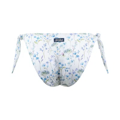 Mc2 Saint Barth Classic Triangle Bikini With Floral Print