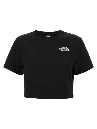The North Face Embroidered Logo Crop T-shirt
