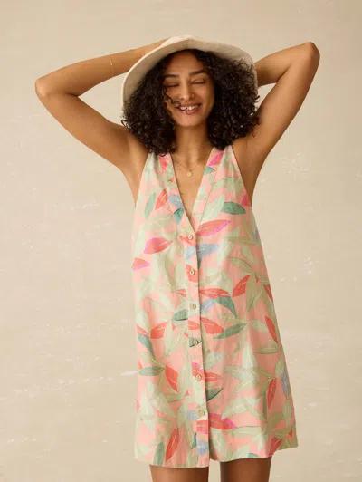 Faherty Alston Linen Dress