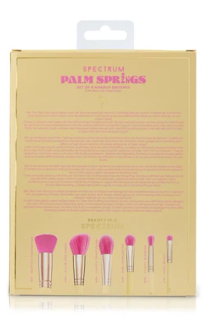 Spectrum Palm Springs 6-piece Makeup Brush Set $30 Value