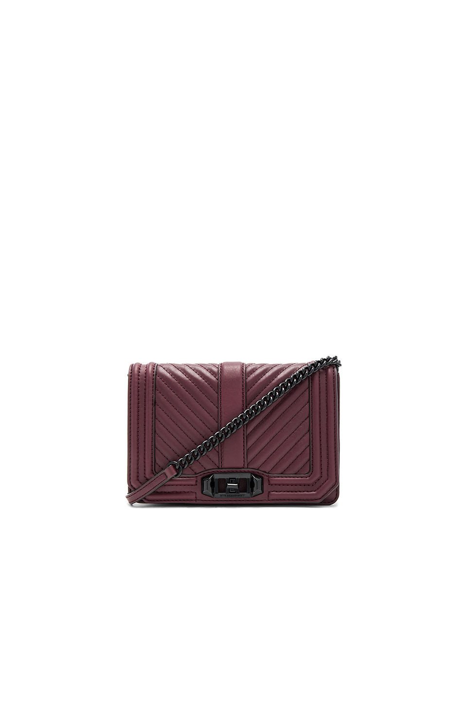 rebecca minkoff burgundy bag