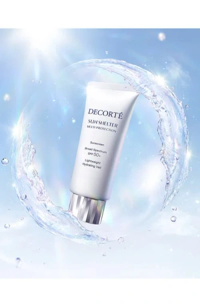 Decorté Sun Shelter Multi Protection Sunscreen Broad Spectrum Spf 50+ In Transparent