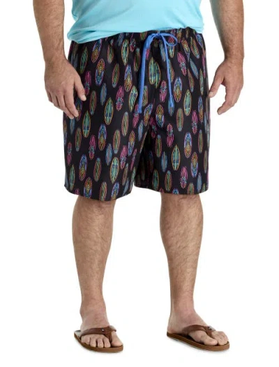 Harbor Bay By Dxl Big & Tall Cowabunga Swim Trunks