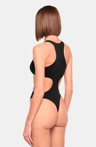 Ow Collection Billie Bodysuit In Black