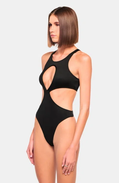 Ow Collection Billie Bodysuit In Black