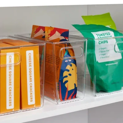 Basic Storage Bins With Handles