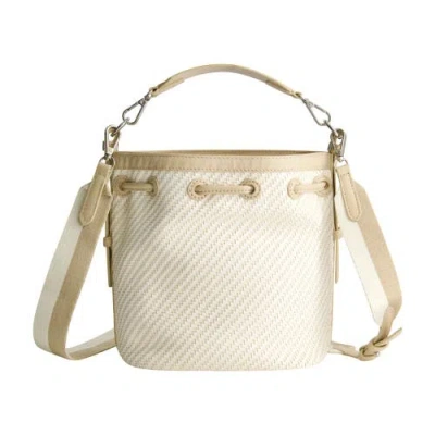 Tommy Bahama Soft Woven Drawstring Bucket Bag