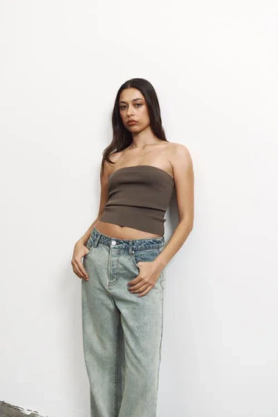 One Of Others Lima Strapless Top