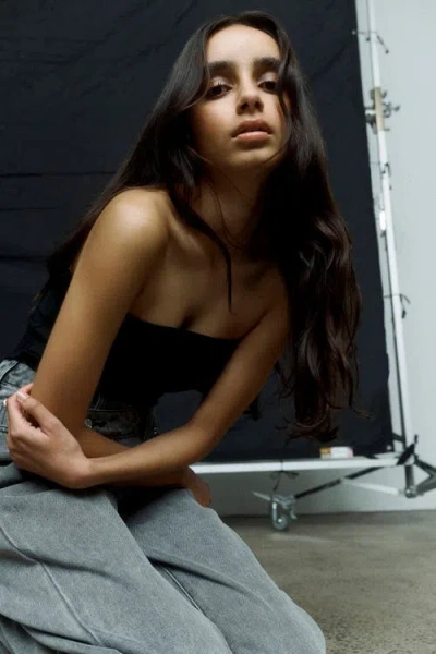 One Of Others Lima Strapless Top