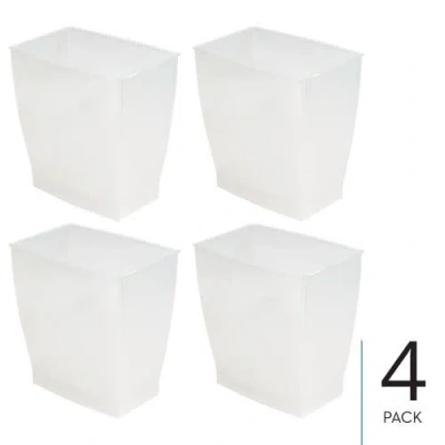 Mono Small Rectangular Bathroom Trash Cans