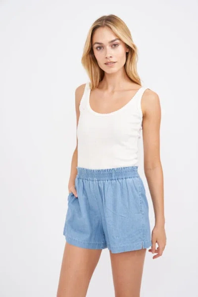 Marea Pointelle Tank In White