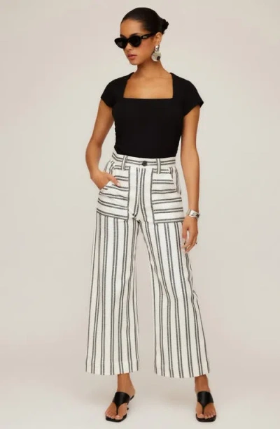 Fifteen Twenty Rylee Wide Leg Crop Pants