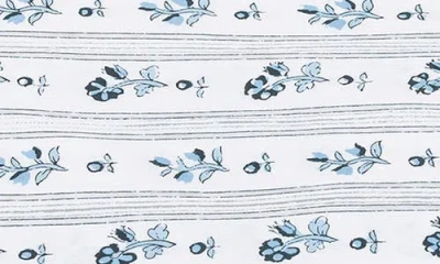 Matouk Cabanon Stripe 500 Thread Count Cotton Percale Fitted Sheet