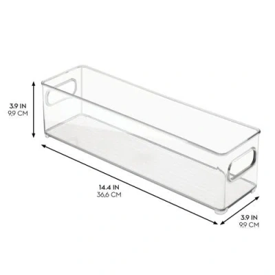 Basic Stackable Fridge Bin With Handles