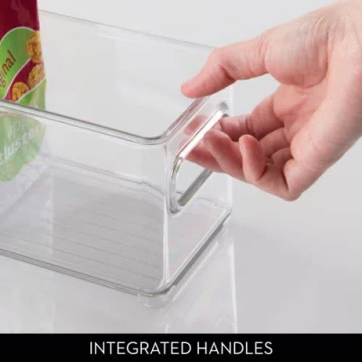 Basic Stackable Fridge Bin With Handles