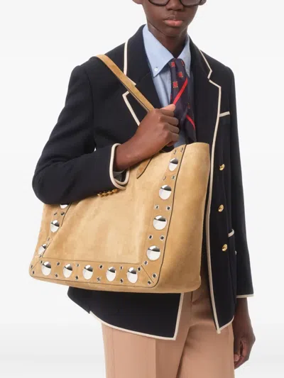 Valentino Double-breasted Blazer Gold Buttons In Black