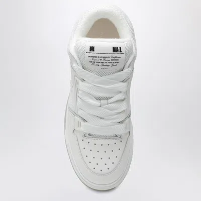 Amiri Leather Ma-1 Low-top Sneakers In White