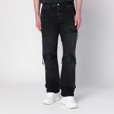 Amiri Vintage Distressed Jeans Belt Loops In Black