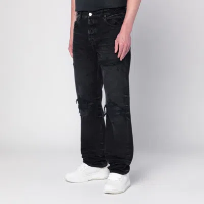 Amiri Vintage Distressed Jeans Belt Loops In Black