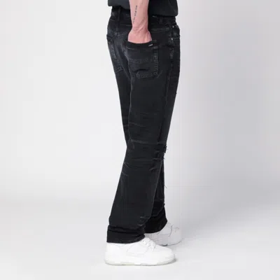 Amiri Vintage Distressed Jeans Belt Loops In Black