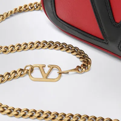 Valentino Garavani Superstar Chain Belt Bag In Red