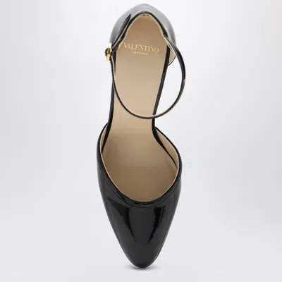 Valentino Garavani Hi Dolly Black Patent Leather Pumps