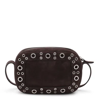 Valentino Garavani Nellcote Shoulder Bag In Brown