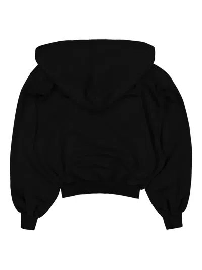 Gmbh Logo-patch Hoodie In Black