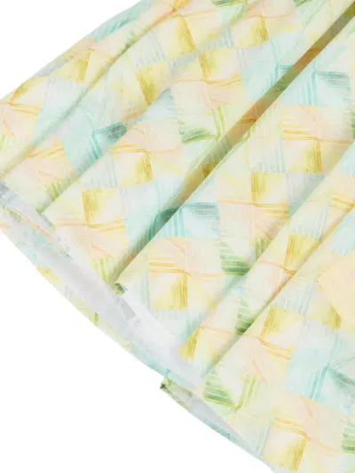 Aigner Patterned Flared Skirt