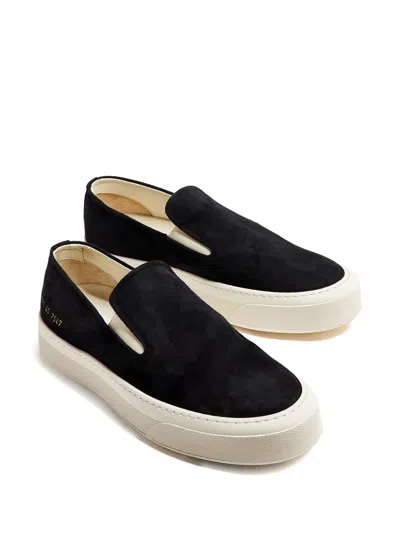 SLIP-ON SUEDE SNEAKERS