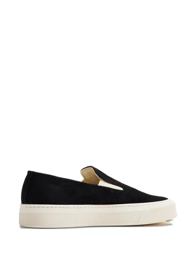SLIP-ON SUEDE SNEAKERS
