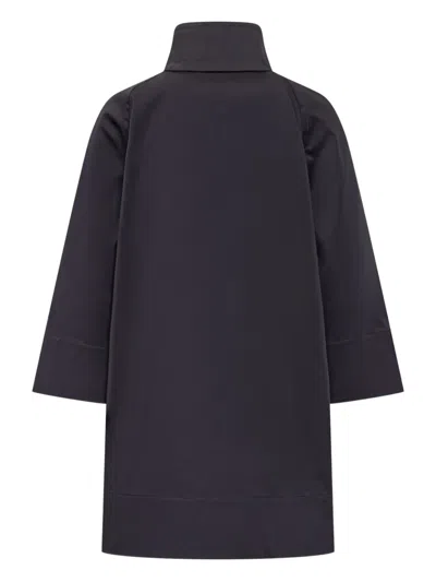 Fay Short High Collar Waterproof Jacket In Black