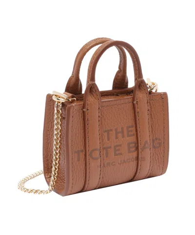 Marc Jacobs The Leather Small Tote Bag Argan Oil