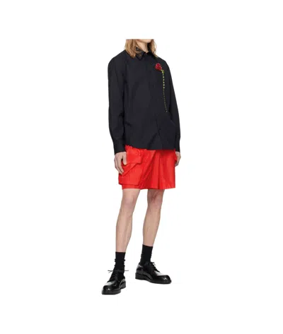 Simone Rocha Tool Pocket With Drawstring Shorts