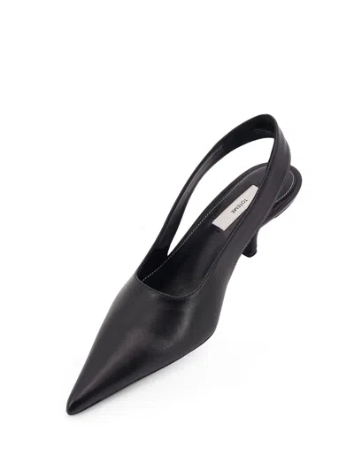Totême Toteme Classic Slingbacks In Black