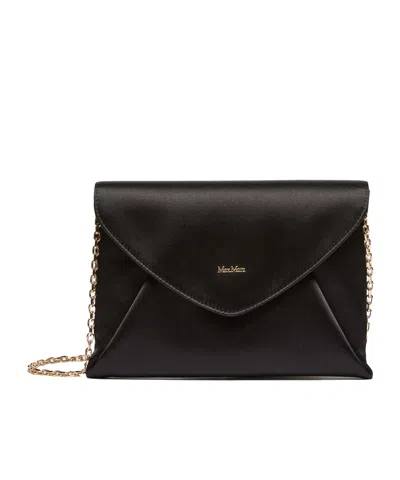 Max Mara Viscose And Silk-satin Shoulder Bag