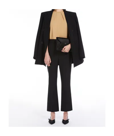 Max Mara Viscose And Silk-satin Shoulder Bag