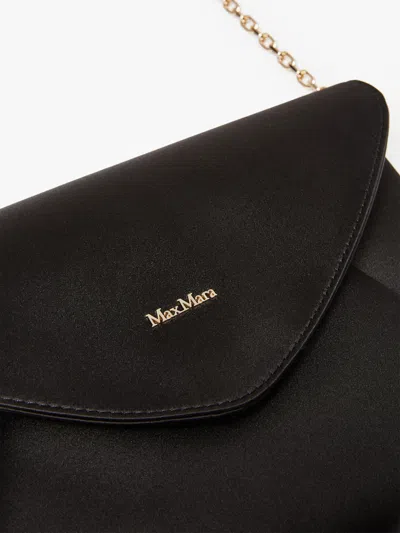 Max Mara Viscose And Silk-satin Shoulder Bag