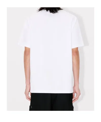 Kenzo White Cotton T-shirt In White