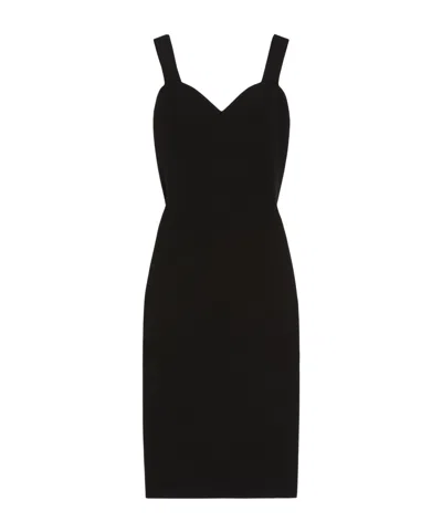 Max Mara Viscose Sheath Midi Dress