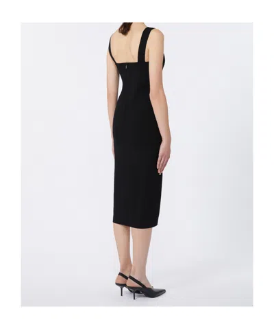 Max Mara Viscose Sheath Midi Dress