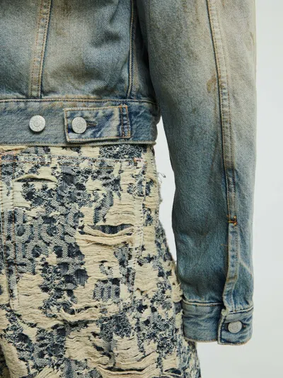 Acne Studios Long Sleeve Casual Jacket In Blue